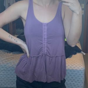Purple tank